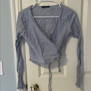 Brandy Lightweight Wrap Top